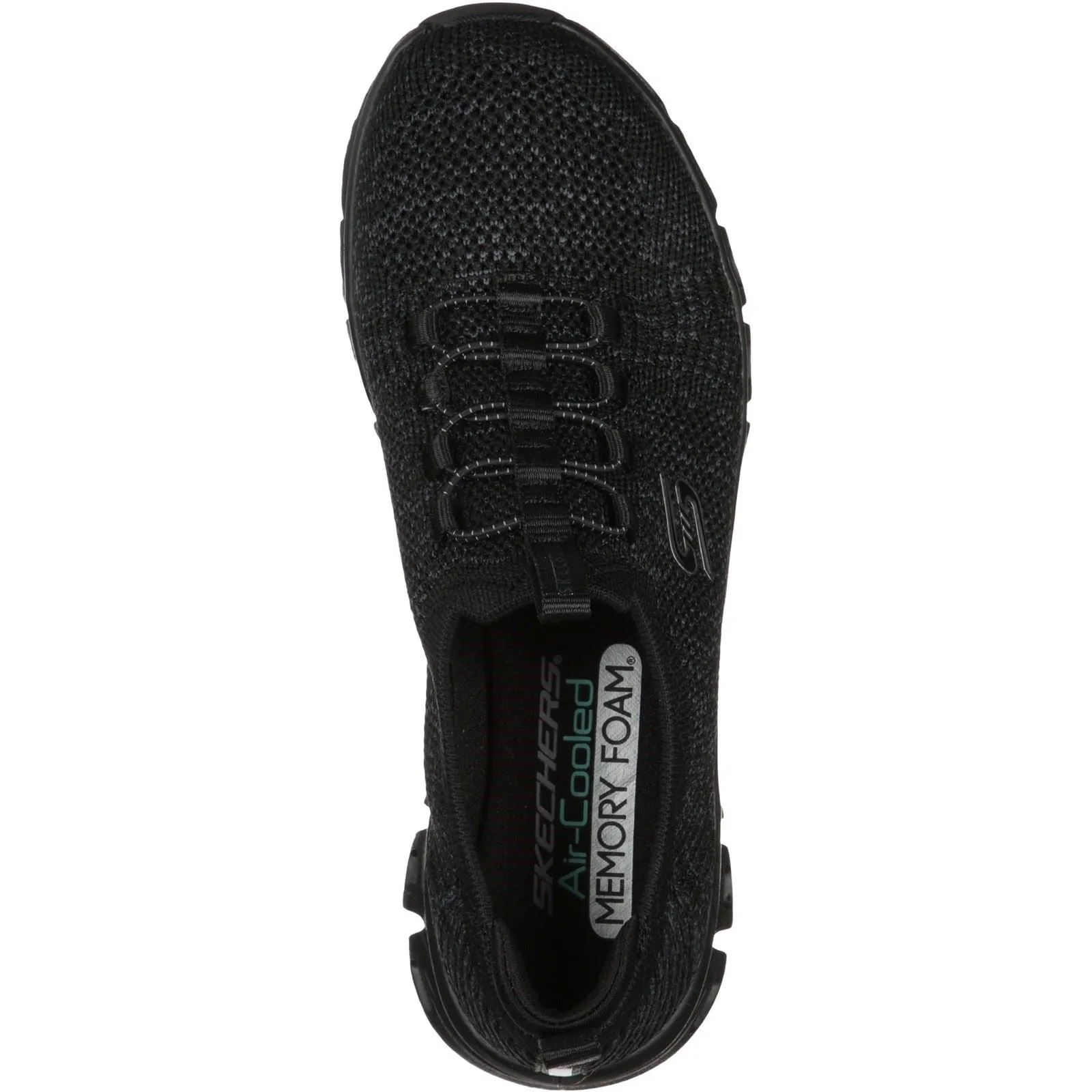 Skechers Women's Glide Step Grand Flash Shoe in Black