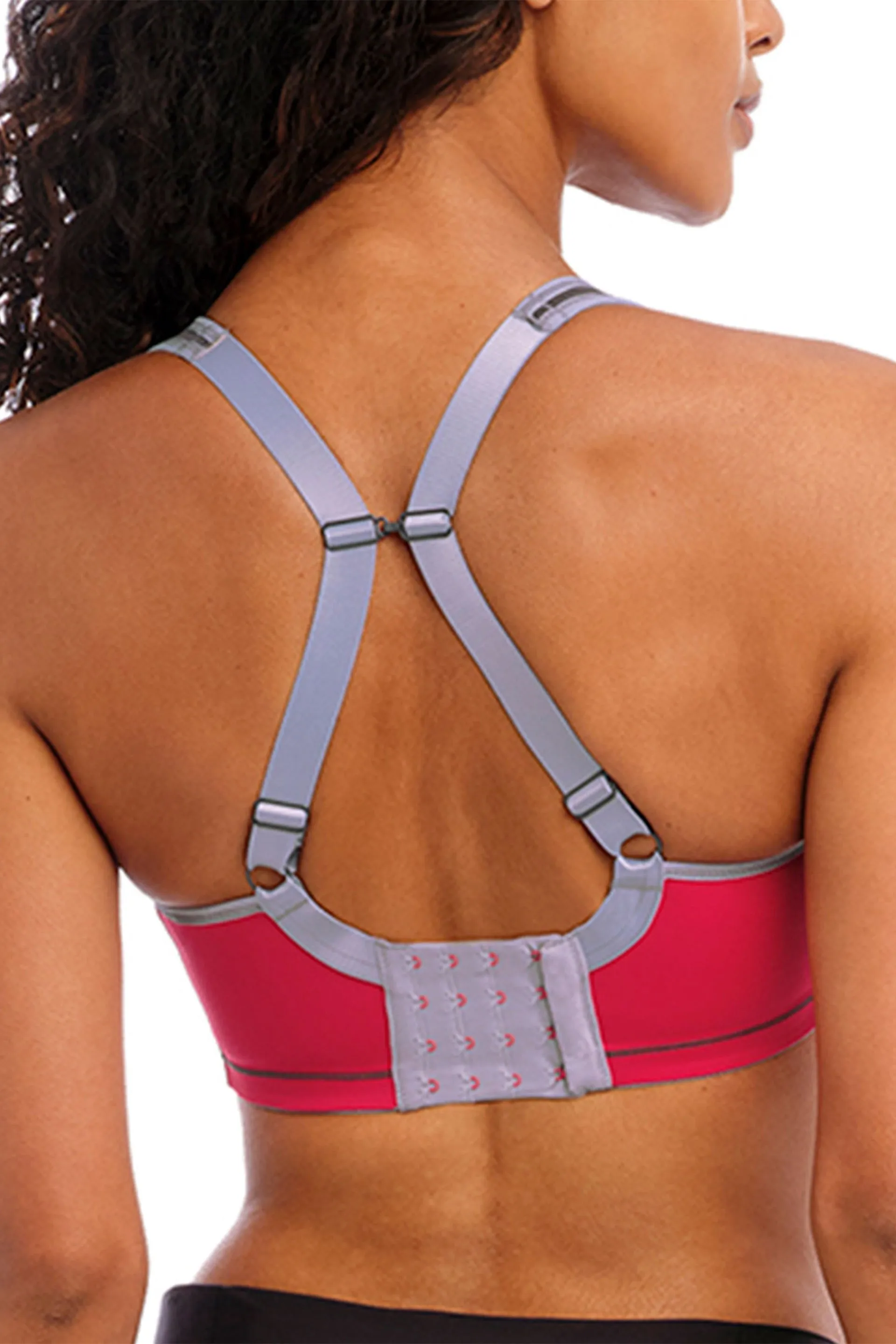 Sonic Carbon Sports Bra Hot Crimson