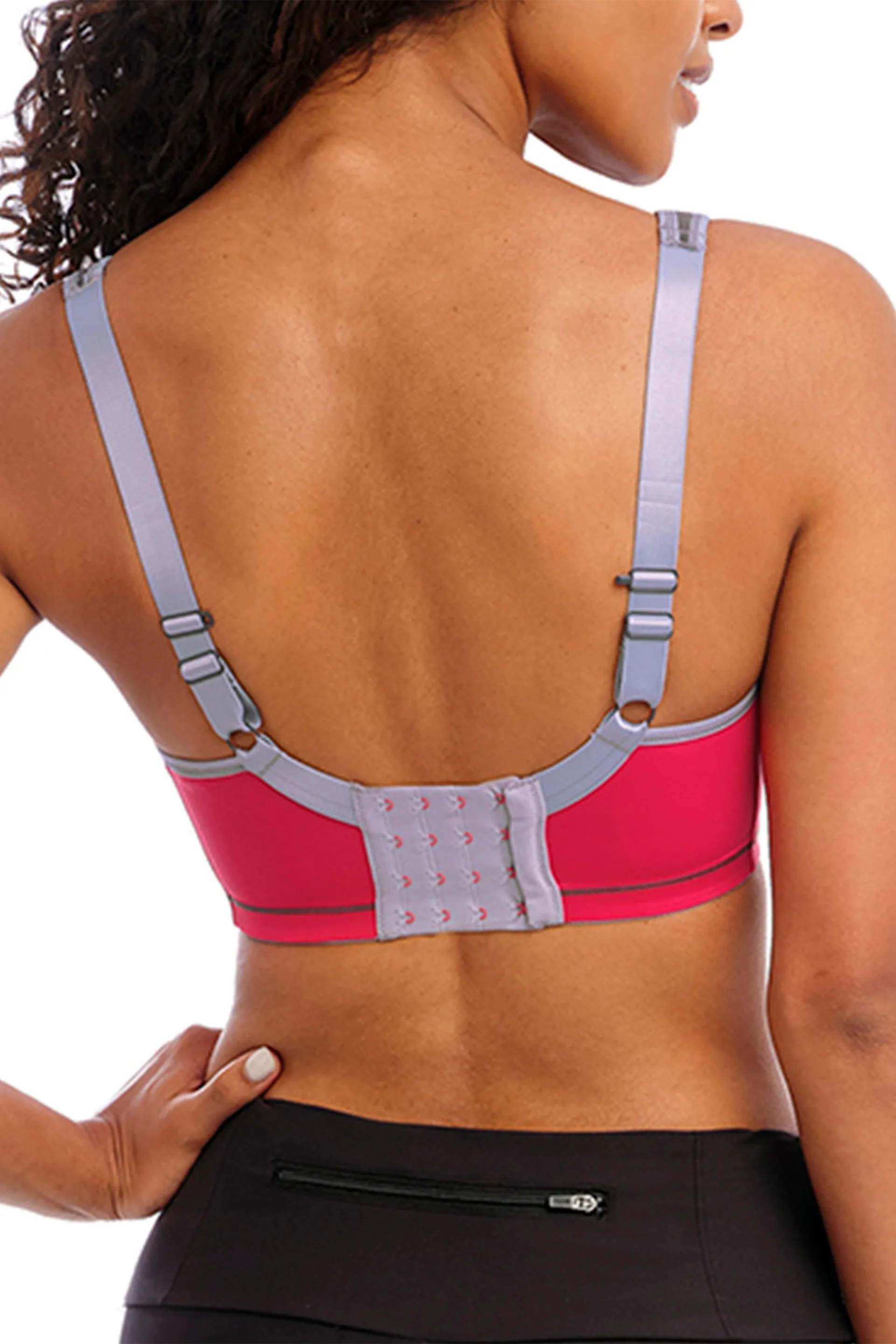 Sonic Carbon Sports Bra Hot Crimson