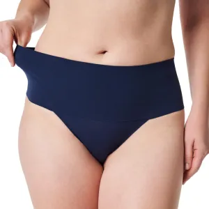 SPANX Undie-Tectable Thong - Comfortable Core Control - Invisible Shapewear Thong - Women's No Show Thong Underwear