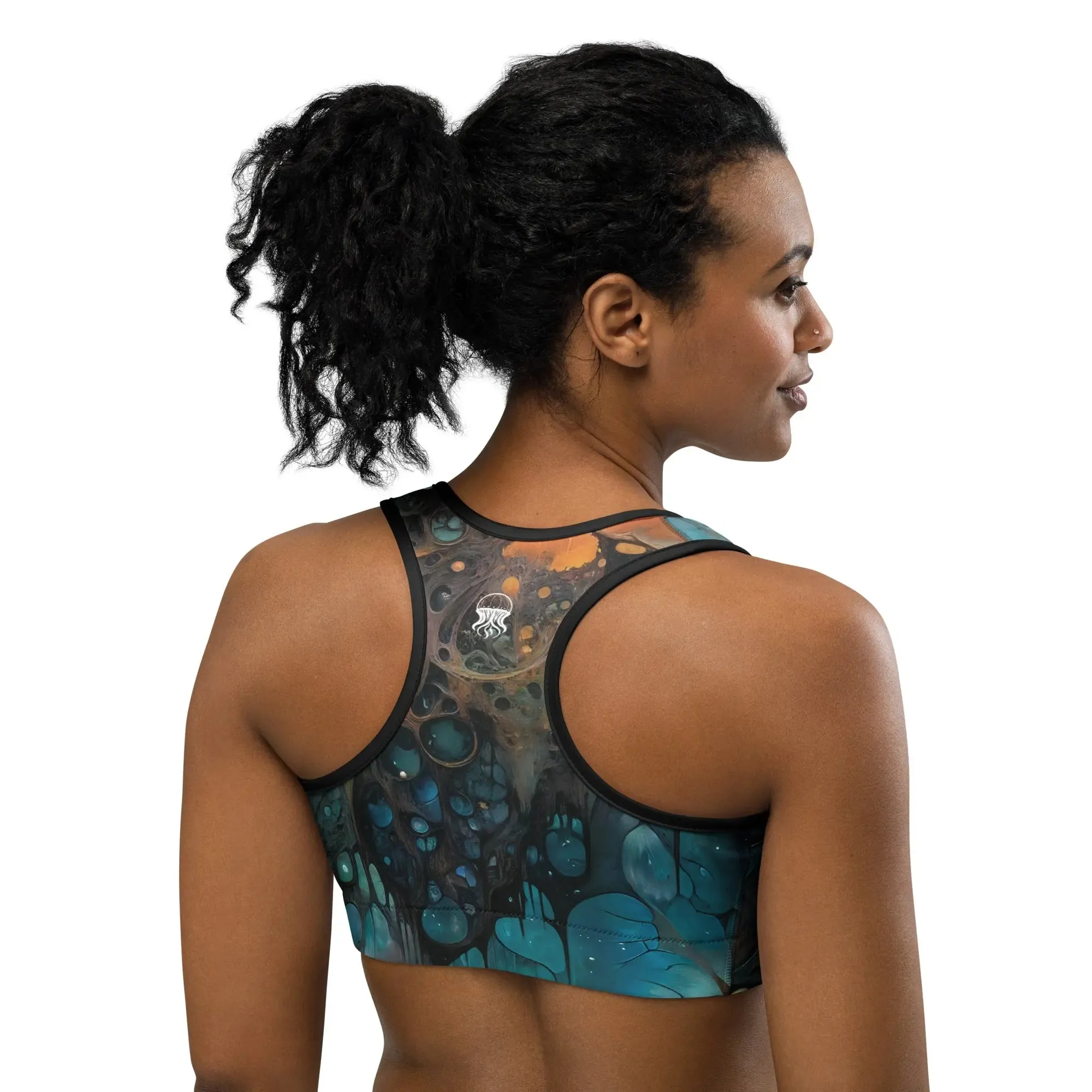 Sports bra - Chthonic Echoes