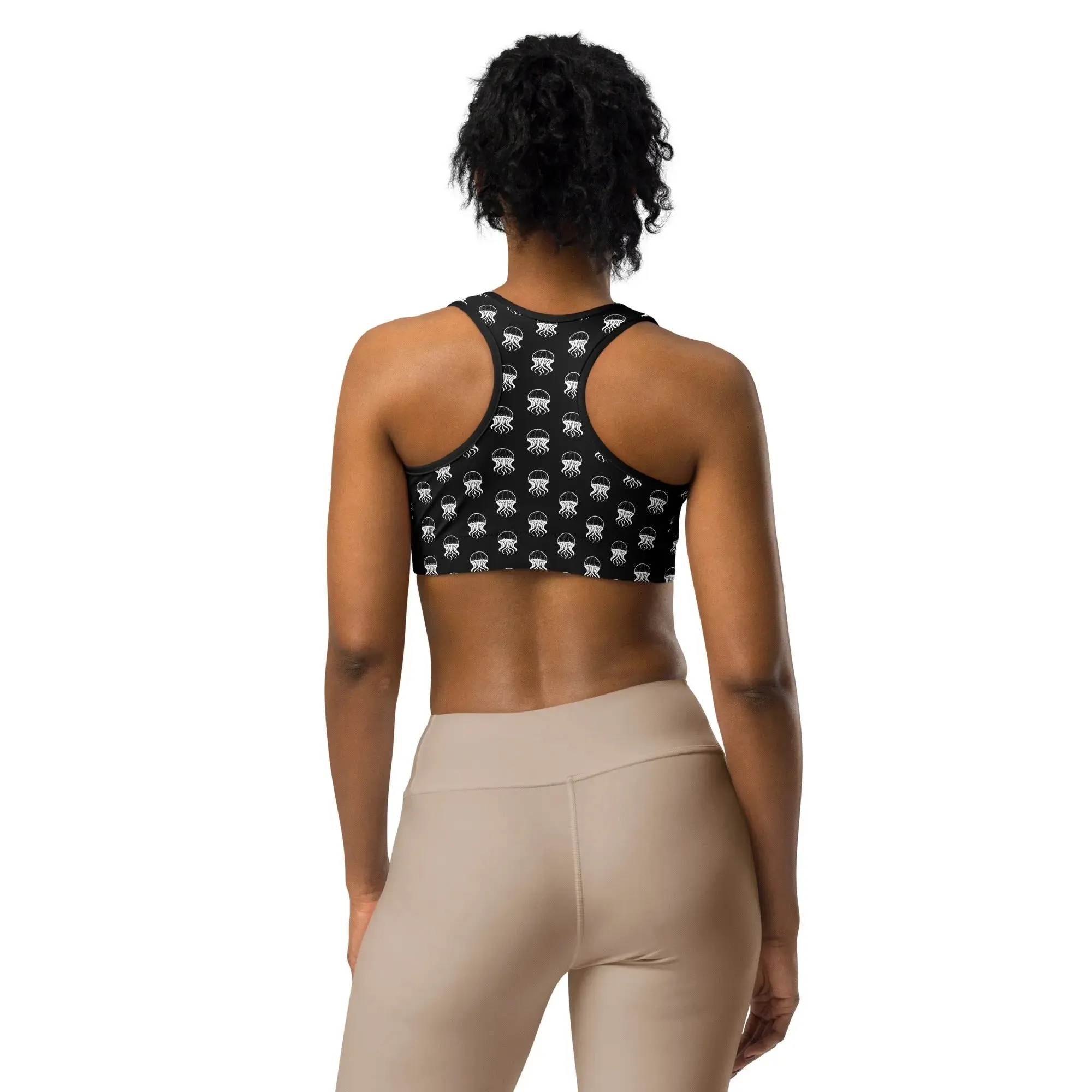 Sports Bra - Jellyfish Invaders
