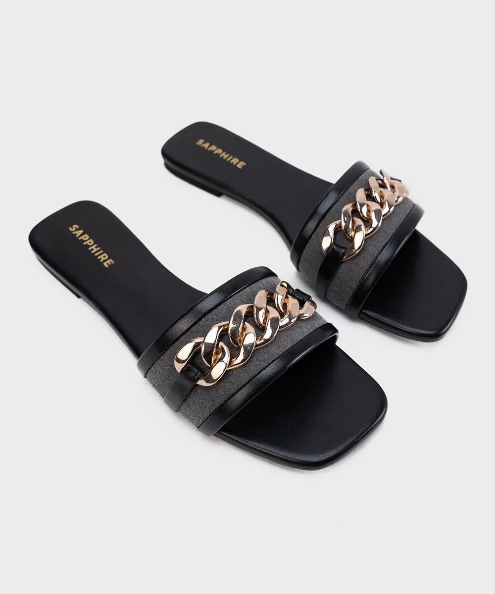 Square Toe Flats