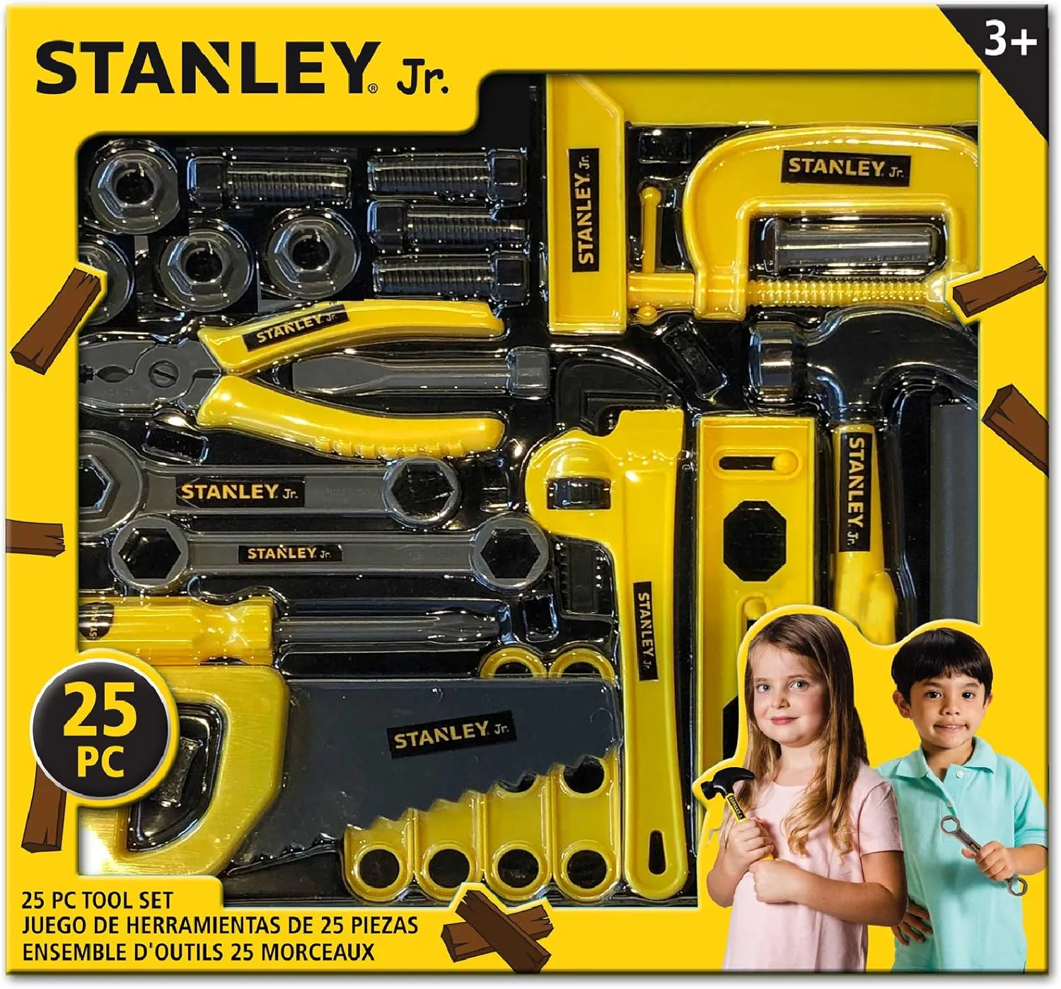 STANLEY Jr. 25 Piece Pretend Play Toolset