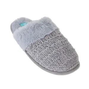 Suri Slipper in Grey Fabric