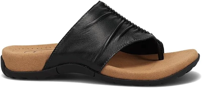 Taos Gift 2 Women's Sandal - Elevate Your Style with A Classic Open Back Toe-Post Design - Premium Comfort with Arch Support and Cooling Gel Padding for All Day Wearability