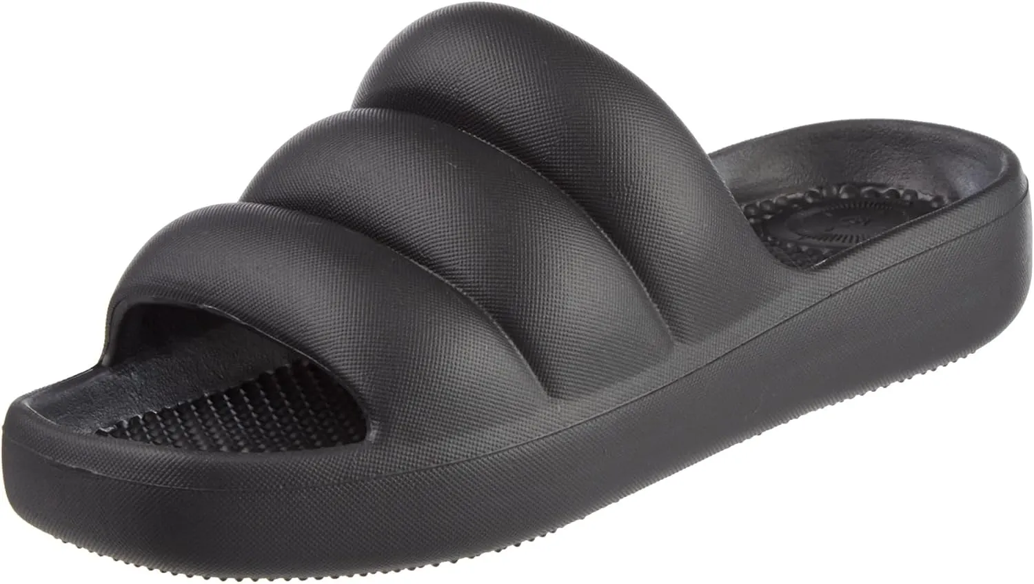 totes Women's Everywear Puffy Slide Sandal