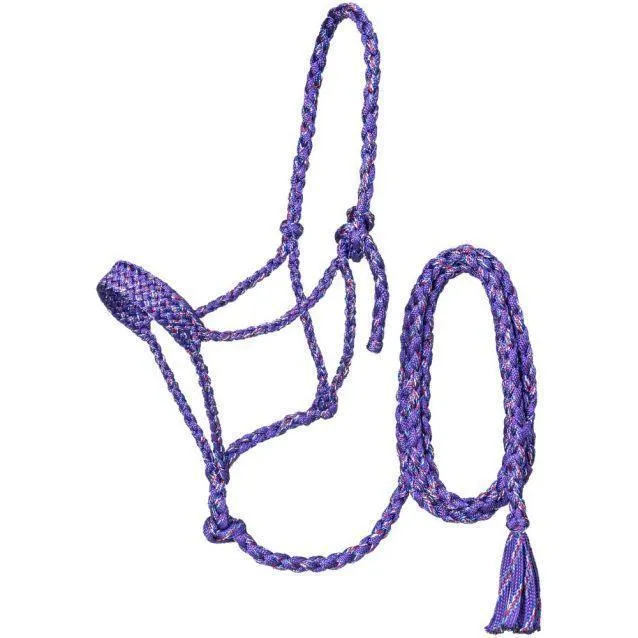 Tough1 Premium Mule Tape Halter with Lead-Pony