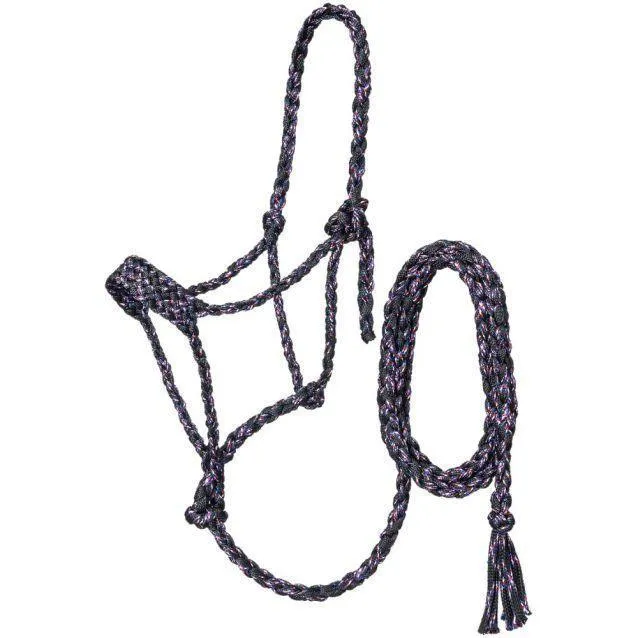 Tough1 Premium Mule Tape Halter with Lead-Pony