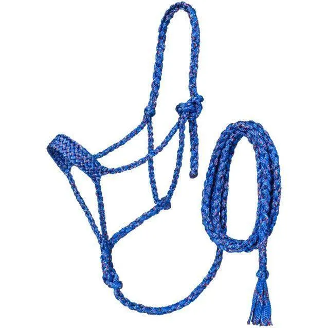 Tough1 Premium Mule Tape Halter with Lead-Pony