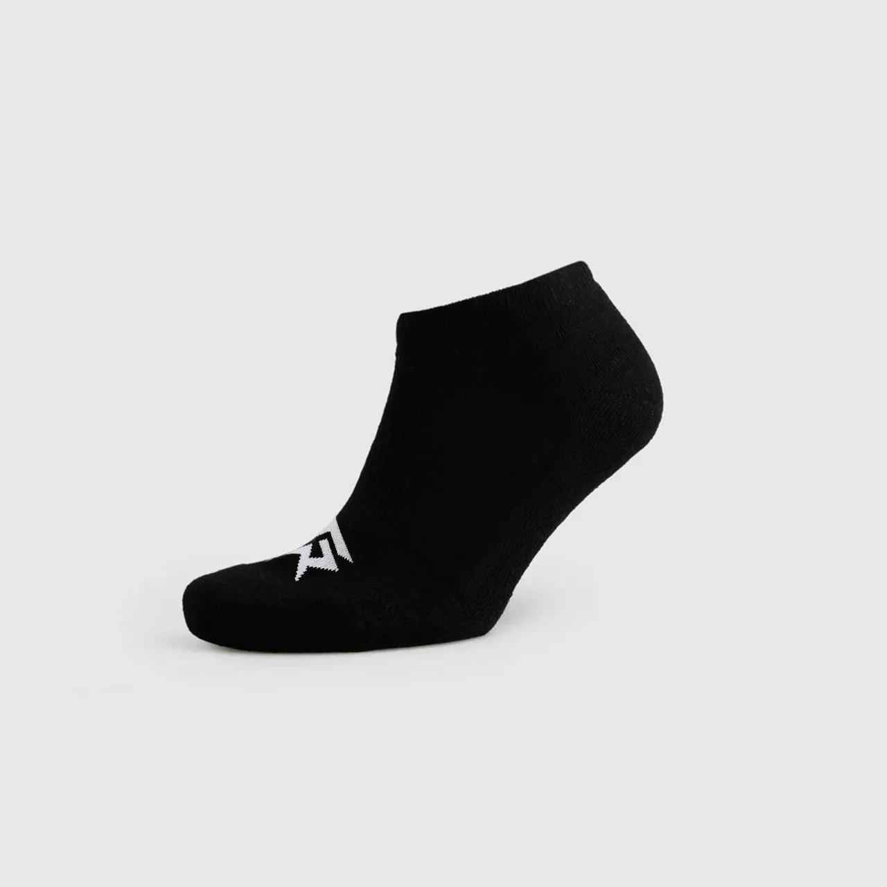Trainer Socks 2Pcs (Black   White)