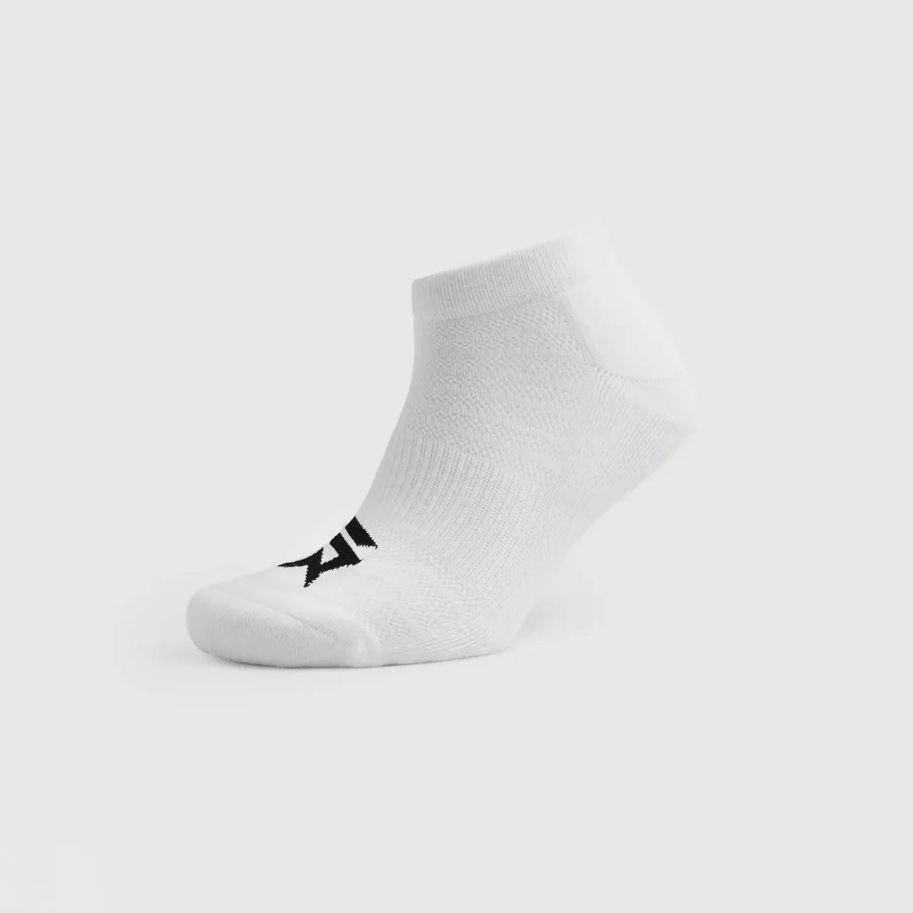Trainer Socks 2Pcs (Black   White)