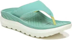 Vionic All Gender Blissful Restore Recovery Sandal- Supportive Toe-Post Flip Flops That Include Three-Zone Comfort with Orthotic Insole Arch Support,Recovery Sandals for Women and Men