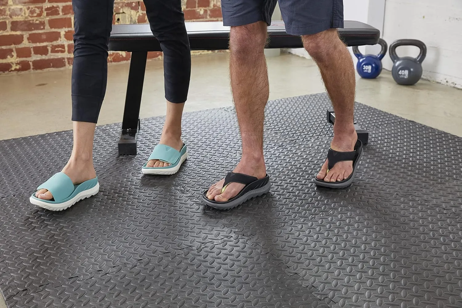 Vionic All Gender Blissful Restore Recovery Sandal- Supportive Toe-Post Flip Flops That Include Three-Zone Comfort with Orthotic Insole Arch Support,Recovery Sandals for Women and Men