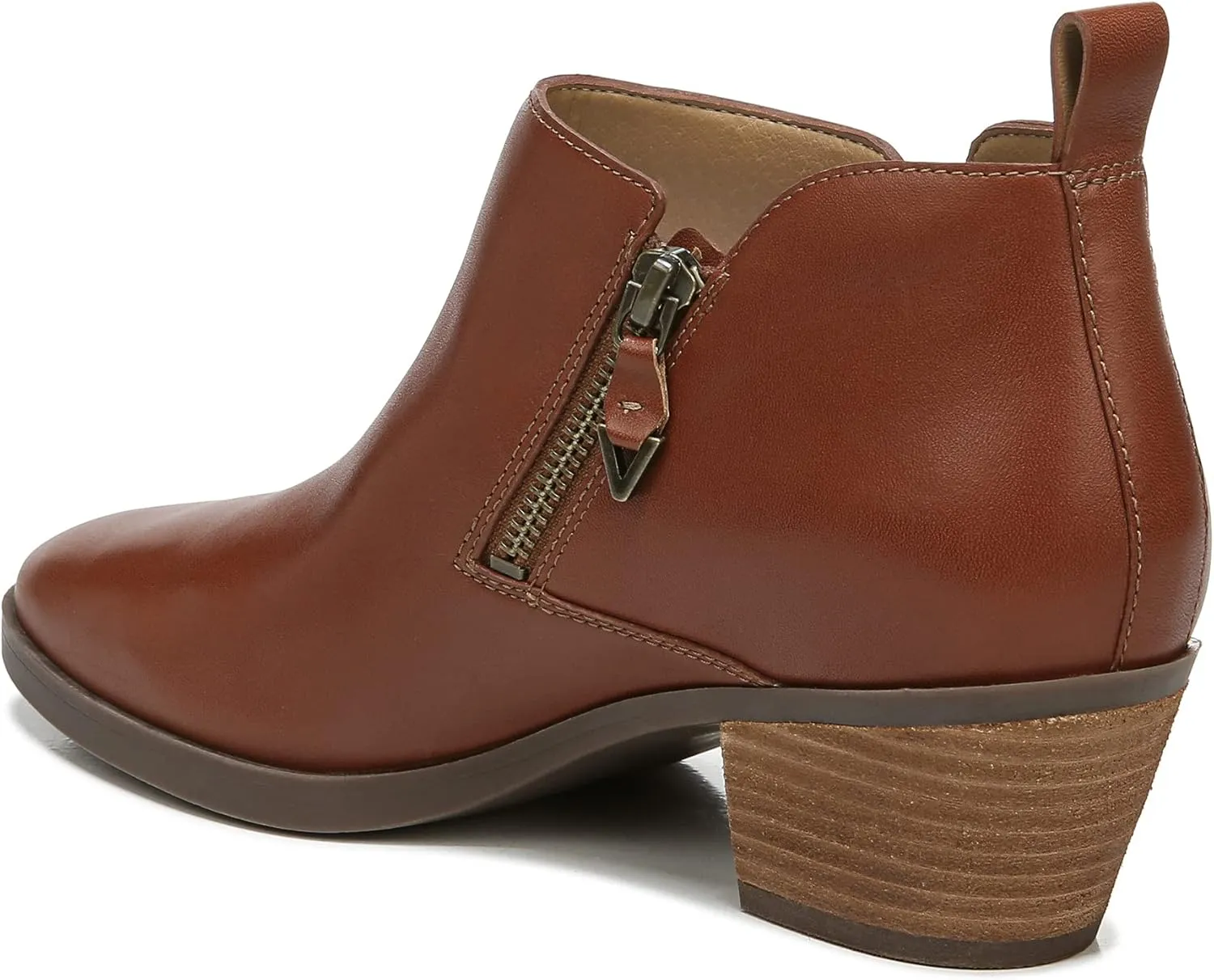 Vionic Women's Vivien Cecily Ankle Boot- Supportive Waterproof Short Boots That Include Three-Zone Comfort with Orthotic Insole Arch Support, Medium Fit