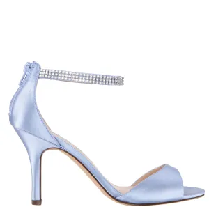 VOLANDA-LIGHT BLUE SATIN
