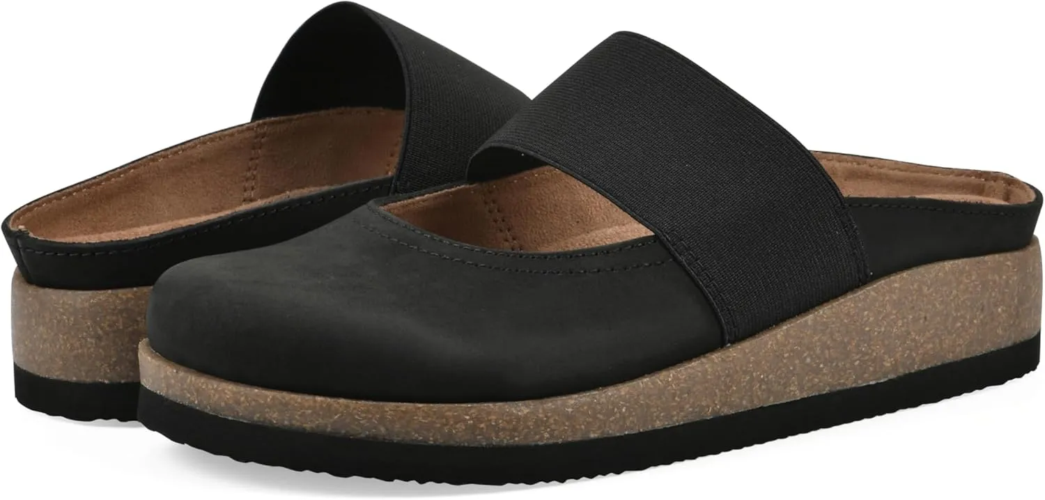 WHITE MOUNTAIN Women's Bassi Keyhole Signature Comfort-Molded Footbed Mule