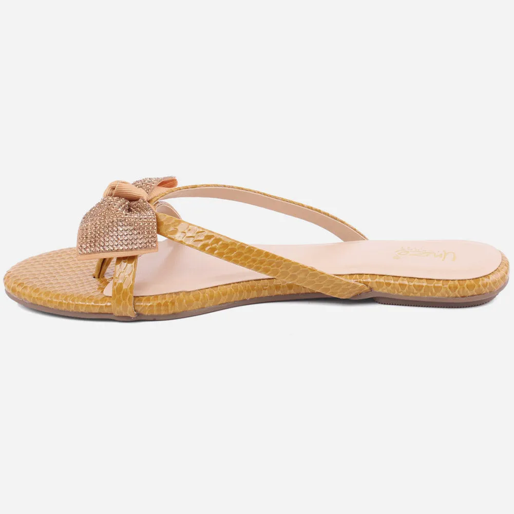 Women "Najwa" Flat Evening Slipers
