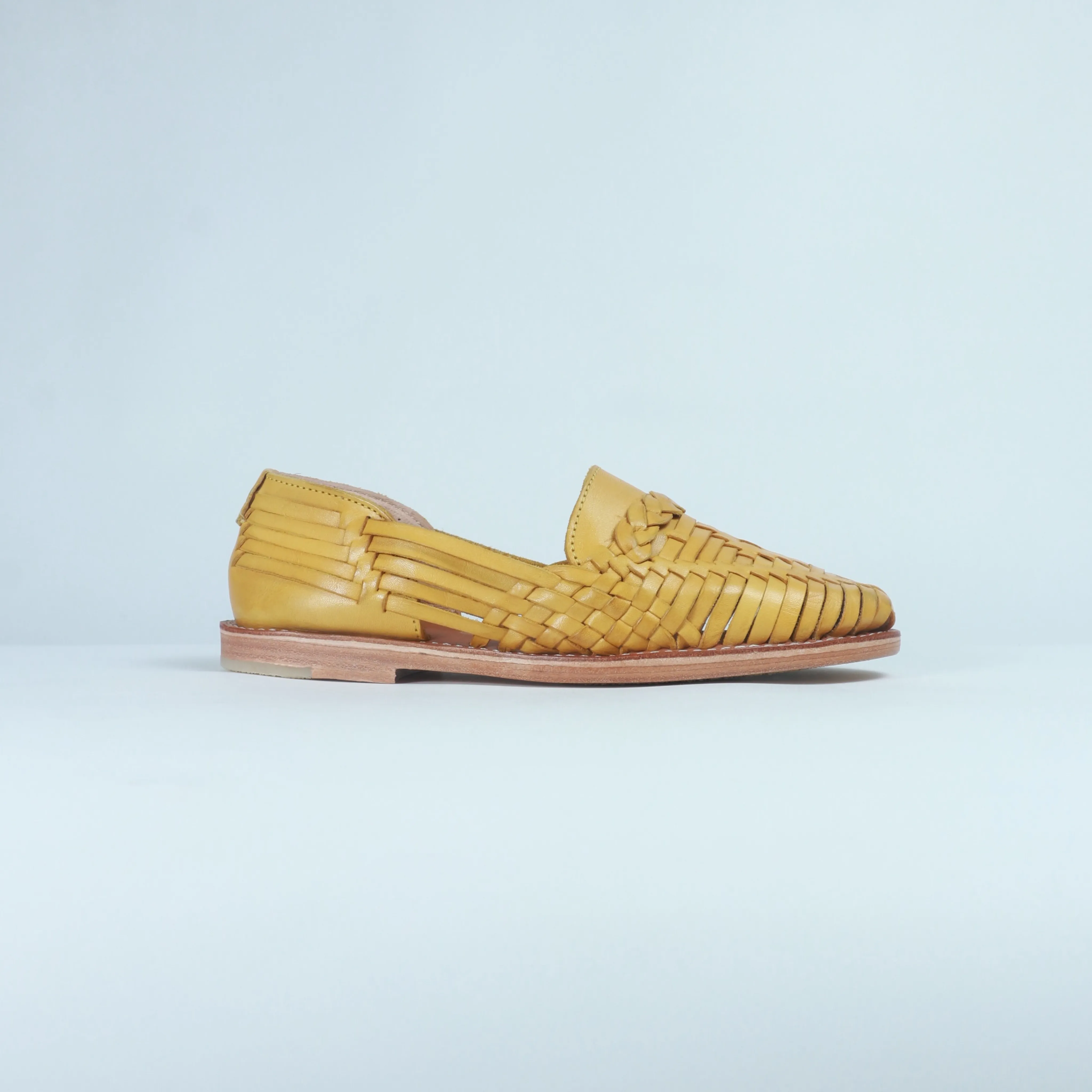 Yellow Leather Isabel Loafer