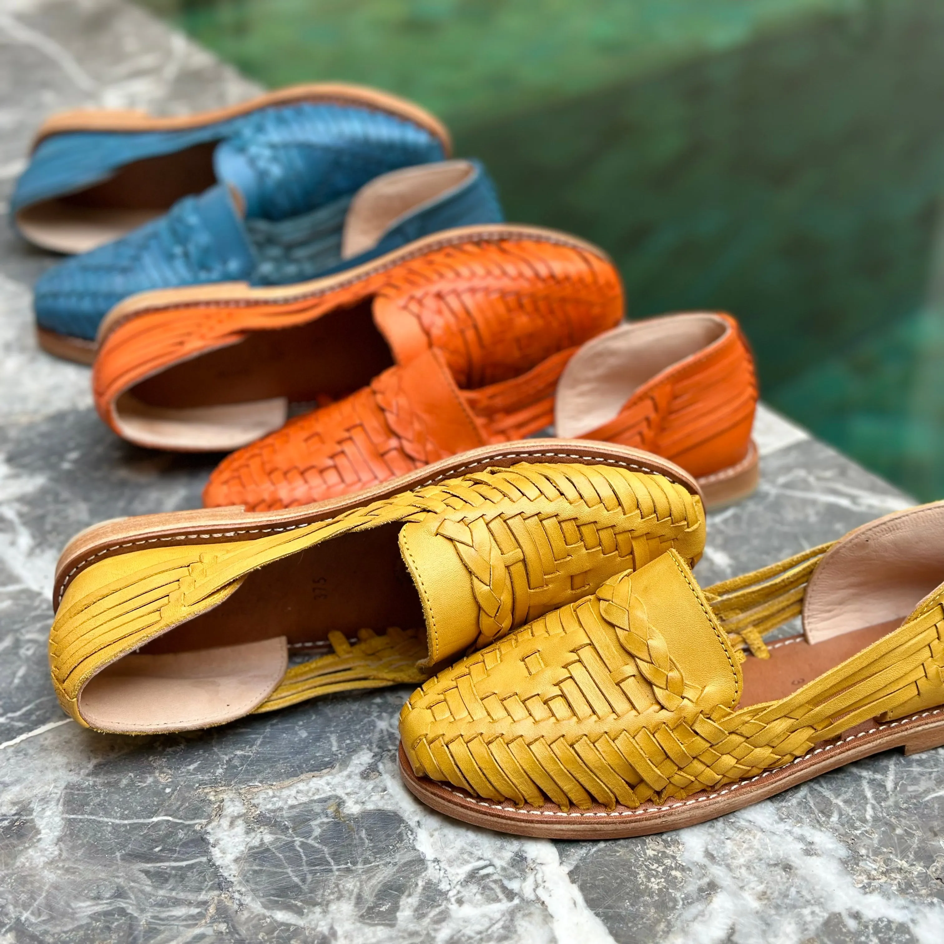 Yellow Leather Isabel Loafer