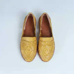 Yellow Leather Isabel Loafer