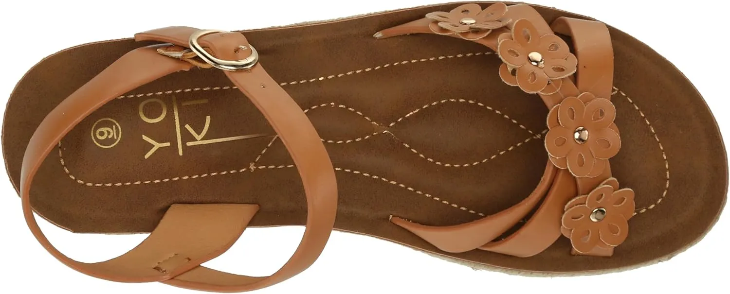 YOKI Women's Comfort Flat Sandal